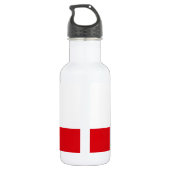 Bouteille D'eau Drapeau de Gibraltar (Dos)