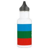Bouteille D'eau Drapeau de Karatchaïevo-Tcherkessie (Gauche)