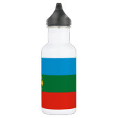 Bouteille D'eau Drapeau de Karatchaïevo-Tcherkessie (Droite)