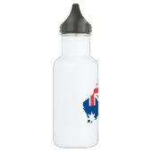Bouteille D'eau drapeau de la carte Australie - (Gauche)