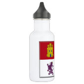 Bouteille D'eau Drapeau de la Castille y Léon (Espagne) (Gauche)