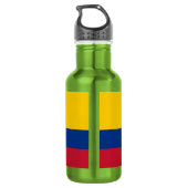 Bouteille D'eau Drapeau de la Colombie (Dos)