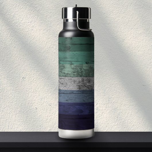 Bouteille D'eau Drapeau de la fierté masculine gaie subtile