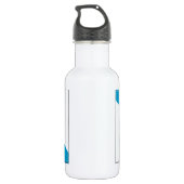 Bouteille D'eau Drapeau de la Galicie (Espagne) (Dos)