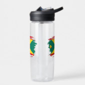 Bouteille D'eau Drapeau de la Grenade (Gauche)