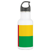 Bouteille D'eau Drapeau de la Guinée-Bissau (Devant)