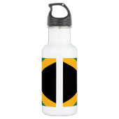 Bouteille D'eau Drapeau de la Jamaïque (Dos)