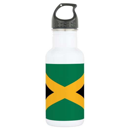 Bouteille D'eau Drapeau de la Jamaïque (Devant)