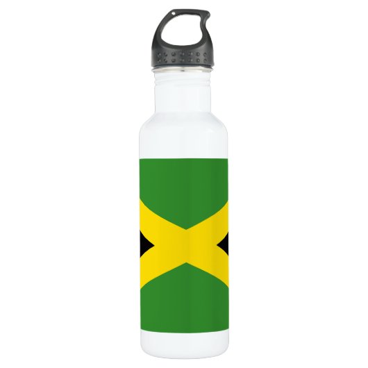 Bouteille D'eau Drapeau de la Jamaïque (Devant)