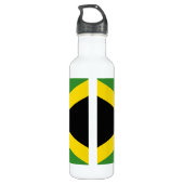 Bouteille D'eau Drapeau de la Jamaïque (Dos)