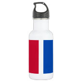 Bouteille D'eau Drapeau de la Moldavie (Dos)