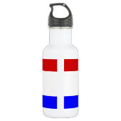 Bouteille D'eau Drapeau de la Mordovie (Dos)