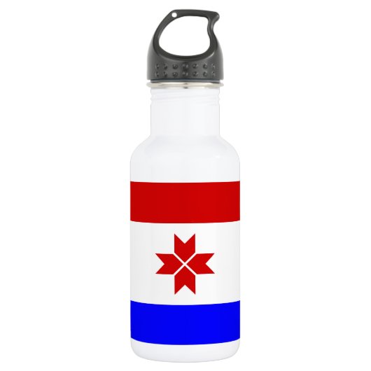 Bouteille D'eau Drapeau de la Mordovie (Devant)