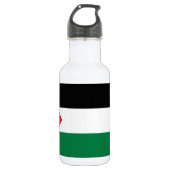 Bouteille D'eau Drapeau de la Palestine (Devant)
