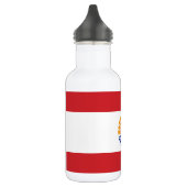 Bouteille D'eau Drapeau de la Polynésie française (Gauche)