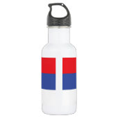 Bouteille D'eau Drapeau de la Republika Srpska (Dos)