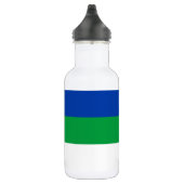 Bouteille D'eau Drapeau de la République Komi (Droite)