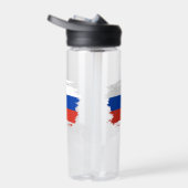 Bouteille D'eau Drapeau de la Russie (Droite)