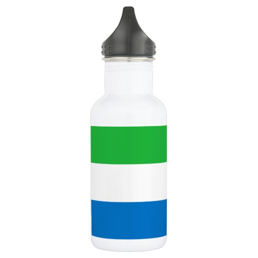 Bouteille D'eau Drapeau de la Sierra Leone (Gauche)