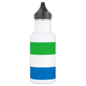 Bouteille D'eau Drapeau de la Sierra Leone (Droite)