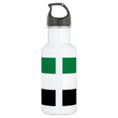 Bouteille D'eau Drapeau de la Syrie (Dos)