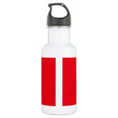 Bouteille D'eau Drapeau de la Tunisie (Dos)