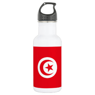 Bouteille D'eau Drapeau de la Tunisie