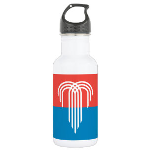 Bouteille D'eau Drapeau de la ville de Kansas sur Liberty Bottle