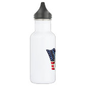 Bouteille D'eau Drapeau de l'Afghanistan (Gauche)