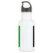 Bouteille D'eau Drapeau de l'Afghanistan patriotique (Dos)