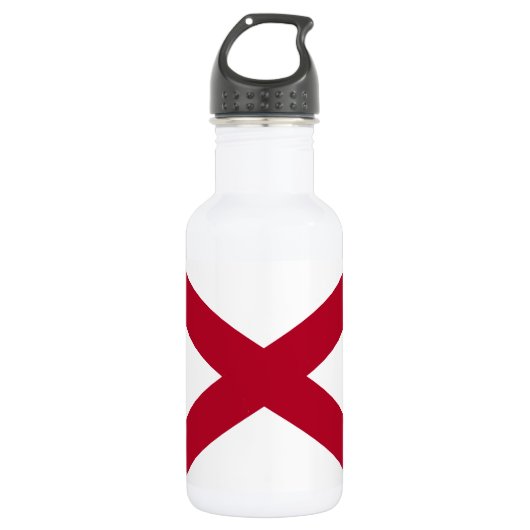 Bouteille D'eau Drapeau de l'Alabama (Devant)