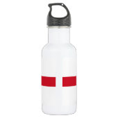 Bouteille D'eau Drapeau de l'Angleterre (Dos)