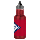Bouteille D'eau Drapeau de l'Arkansas (Droite)