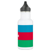 Bouteille D'eau Drapeau de l'Azerbaïdjan patriotique (Droite)