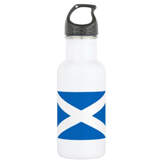 Bouteille D'eau Drapeau de l'Ecosse - souvenir écossais de drapeau (Devant)