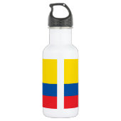 Bouteille D'eau Drapeau de l'Équateur (Dos)