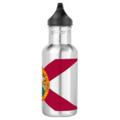 Bouteille D'eau Drapeau de l'État de Floride (Droite)