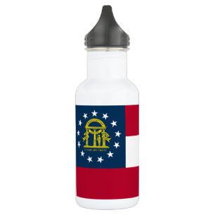 Bouteille D'eau Drapeau de l'État de Géorgie