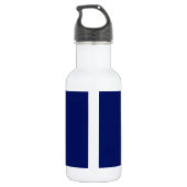 Bouteille D'eau Drapeau de l'État de l'Indiana (Dos)