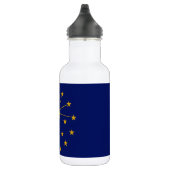Bouteille D'eau Drapeau de l'État de l'Indiana (Droite)