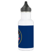 Bouteille D'eau Drapeau de l'État de l'Utah (Droite)