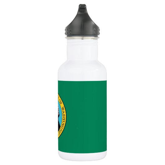Bouteille D'eau Drapeau de l'État de Washington (Droite)