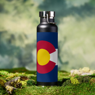 Bouteille D'eau Drapeau de l'État du Colorado