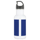 Bouteille D'eau Drapeau de l'État du Connecticut (Dos)