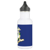 Bouteille D'eau Drapeau de l'État du Connecticut (Droite)