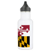 Bouteille D'eau Drapeau de l'État du Maryland (Droite)