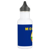 Bouteille D'eau Drapeau de l'État du Montana (Gauche)