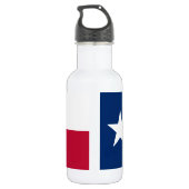 Bouteille D'eau Drapeau de l'État du Texas (Dos)