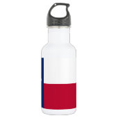 Bouteille D'eau Drapeau de l'État du Texas (Devant)