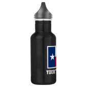 Bouteille D'eau Drapeau de l'état du Texas personnalisé boisson (Gauche)